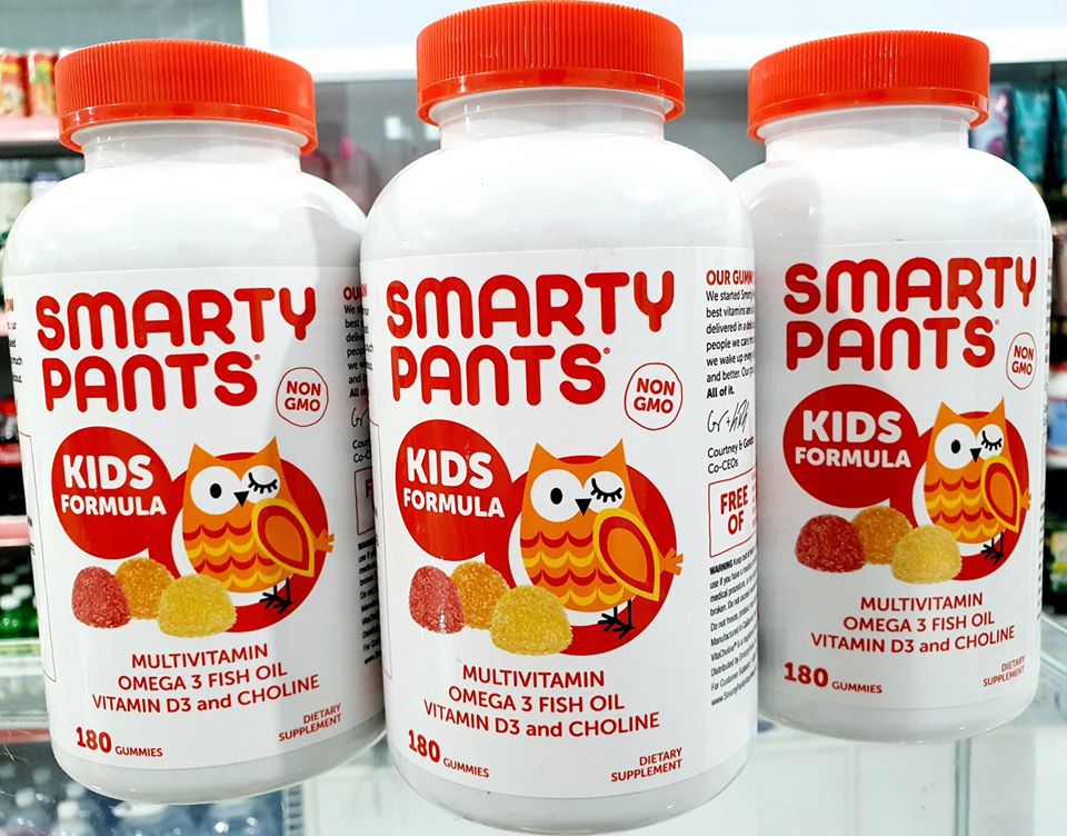 Kẹo dẻo vitamin tổng hợp cho trẻ em Smarty Pants Kids Formula Multivit –  EDS - Thời Trang Eden